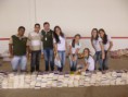 ESCOLA PROFISSIONAL ARRECADA ALIMENTOS EM TAREFA DE GINCANA PARA DOAR A FAMÍLIAS CARENTES.